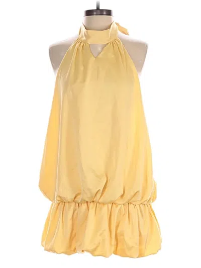Pre-owned Shein Romper In Yellow