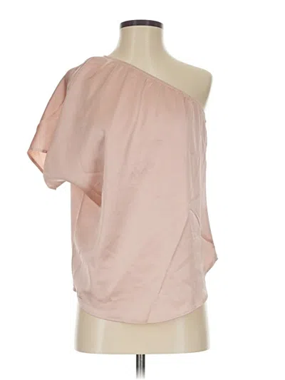 Pre-owned Shein Short Sleeve Blouse In Pink