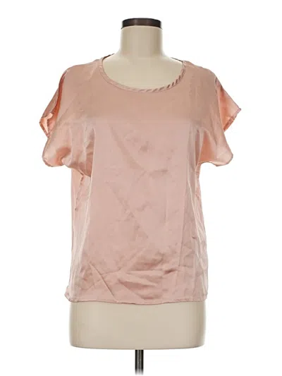 Pre-owned Shein Short Sleeve Blouse In Pink