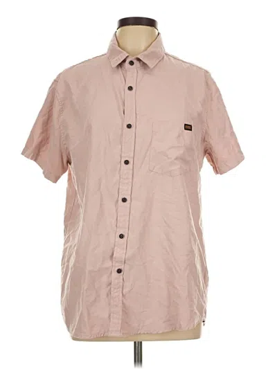 Pre-owned Shein Short Sleeve Blouse In Pink