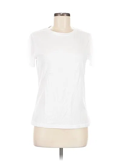 Pre-owned Shein Short Sleeve T-shirt In White