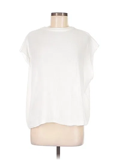 Pre-owned Shein Short Sleeve Top White Boatneck Tops