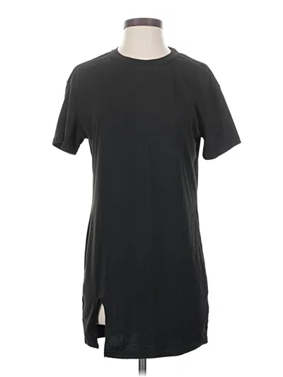 Pre-owned Shein Short Sleeve T-shirt In Black