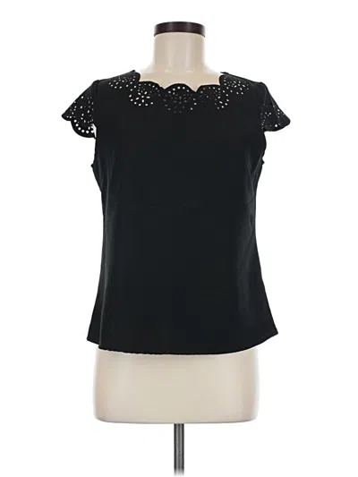 Pre-owned Shein Short Sleeve T-shirt In Black