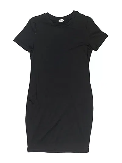 Pre-owned Shein Kids' Short Sleeve T-shirt In Black