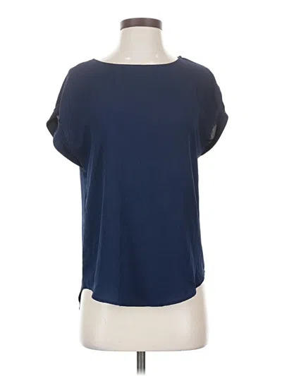 Pre-owned Shein Short Sleeve T-shirt In Blue