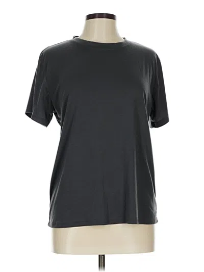 Pre-owned Shein Short Sleeve T-shirt In Gray