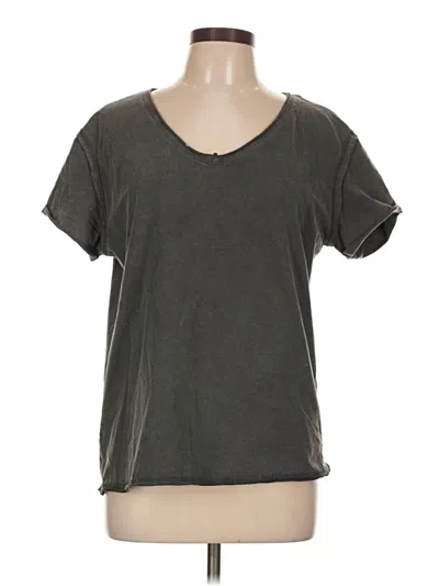 Pre-owned Shein Short Sleeve T-shirt In Gray