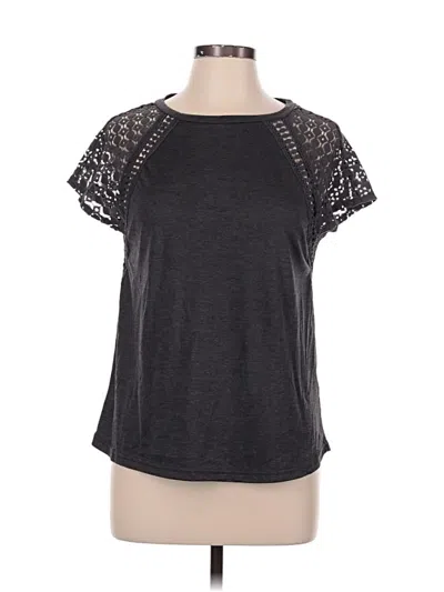 Pre-owned Shein Short Sleeve T-shirt In Gray