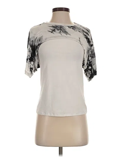 Pre-owned Shein Short Sleeve T-shirt In Gray