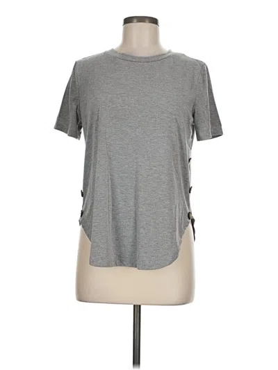 Pre-owned Shein Short Sleeve T-shirt In Gray