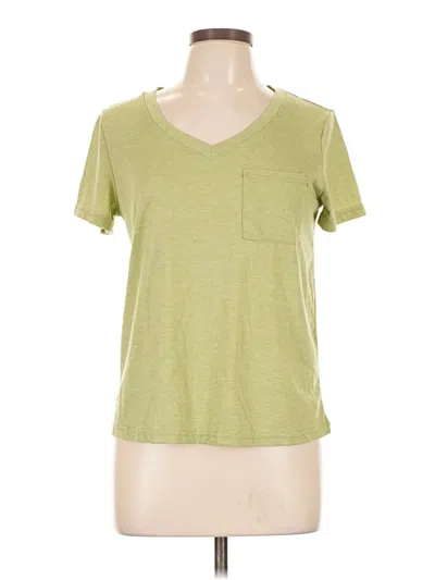 Pre-owned Shein Short Sleeve T-shirt In Green