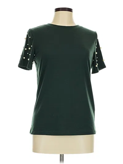 Pre-owned Shein Short Sleeve T-shirt In Green