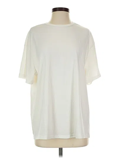 Pre-owned Shein Short Sleeve T-shirt In Ivory