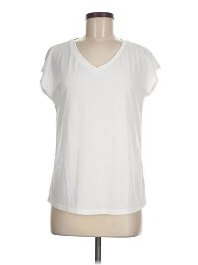 Pre-owned Shein Short Sleeve T-shirt In Ivory