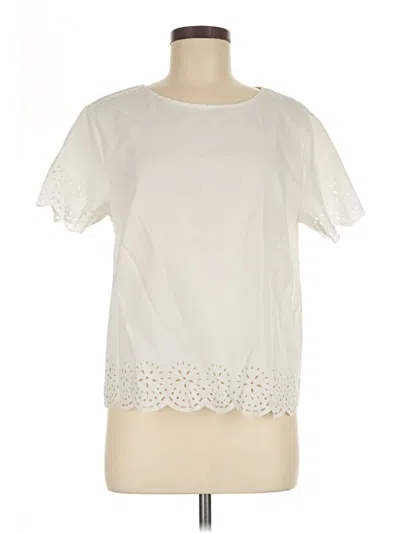 Pre-owned Shein Short Sleeve T-shirt In Ivory