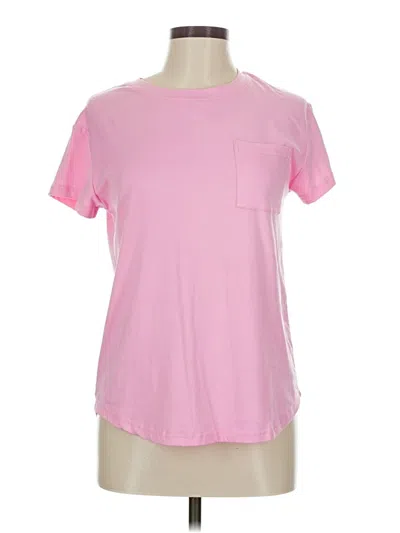Pre-owned Shein Short Sleeve T-shirt In Pink