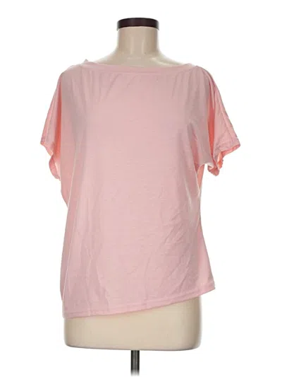 Pre-owned Shein Short Sleeve T-shirt In Pink