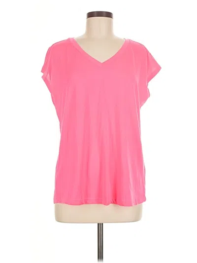 Pre-owned Shein Short Sleeve T-shirt In Pink