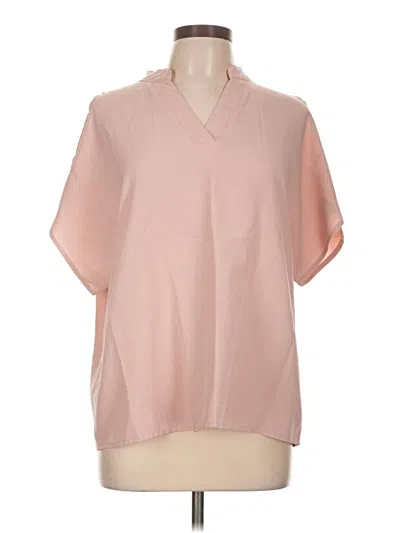 Pre-owned Shein Short Sleeve T-shirt In Pink