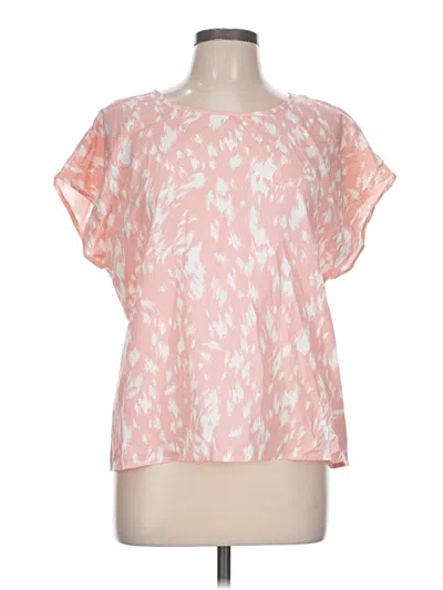 Pre-owned Shein Short Sleeve T-shirt In Pink
