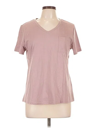 Pre-owned Shein Short Sleeve T-shirt In Pink