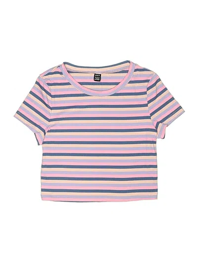 Pre-owned Shein Kids' Short Sleeve T-shirt In Pink