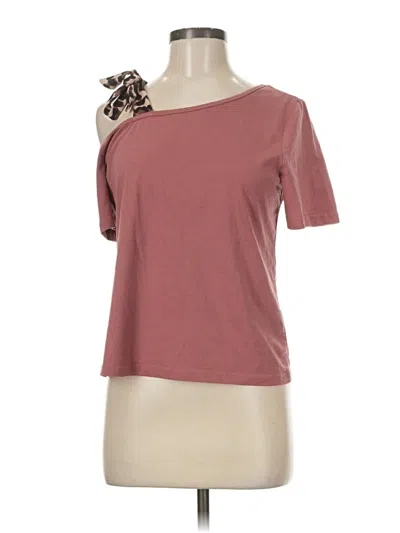 Pre-owned Shein Short Sleeve T-shirt In Pink