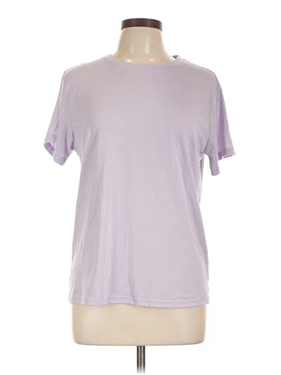 Pre-owned Shein Short Sleeve T-shirt In Purple