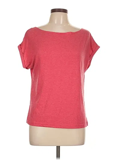 Pre-owned Shein Short Sleeve T-shirt In Red