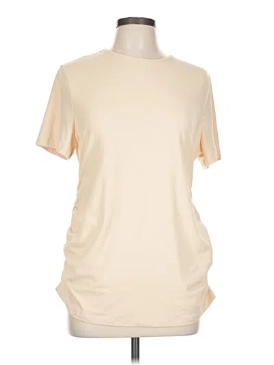 Pre-owned Shein Short Sleeve T-shirt In White