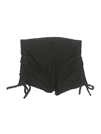 Pre-owned Shein Shorts In Black