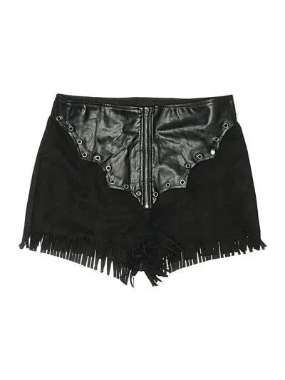 Pre-owned Shein Shorts In Black