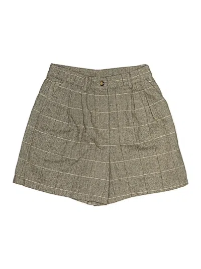 Pre-owned Shein Shorts In Brown