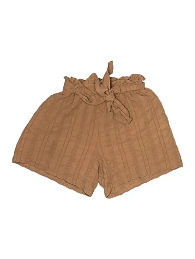 Pre-owned Shein Shorts In Brown
