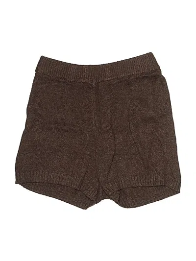 Pre-owned Shein Shorts In Brown