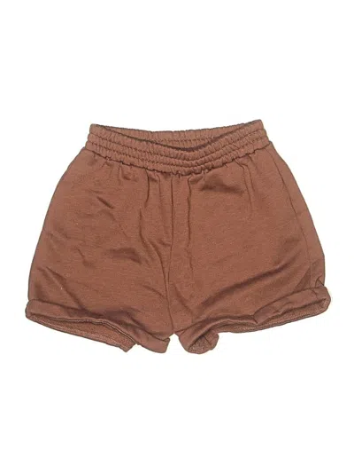 Pre-owned Shein Shorts In Brown