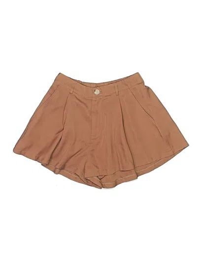 Pre-owned Shein Shorts In Brown