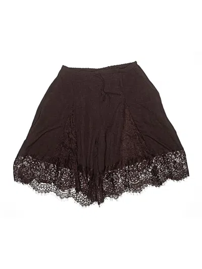 Pre-owned Shein Shorts In Brown