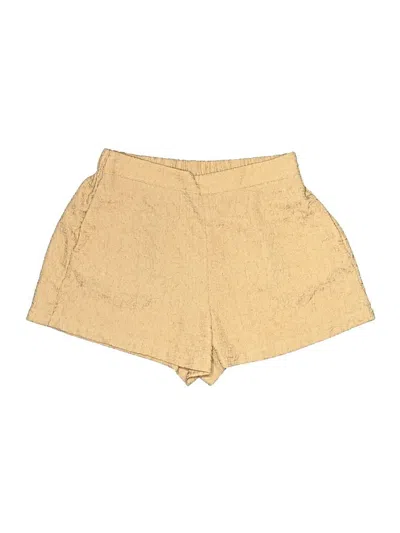 Pre-owned Shein Shorts In Gold
