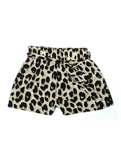 Pre-owned Shein Shorts In Gold