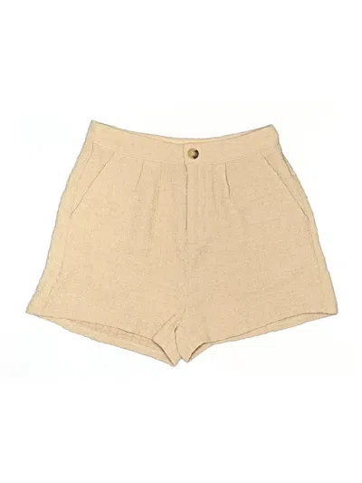 Pre-owned Shein Shorts In Gold