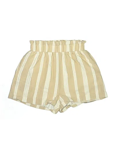Pre-owned Shein Shorts In Gold
