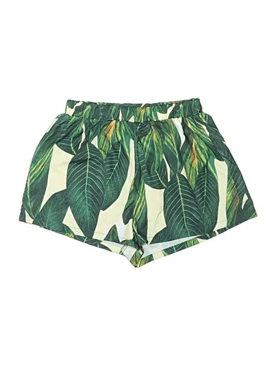 Pre-owned Shein Shorts In Green