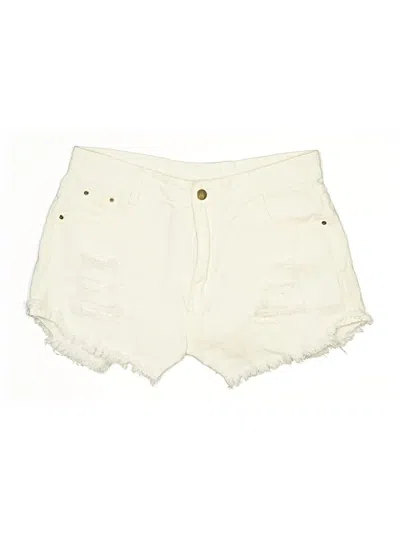 Pre-owned Shein Shorts In Ivory