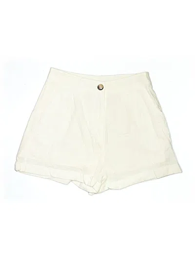 Pre-owned Shein Shorts In Ivory