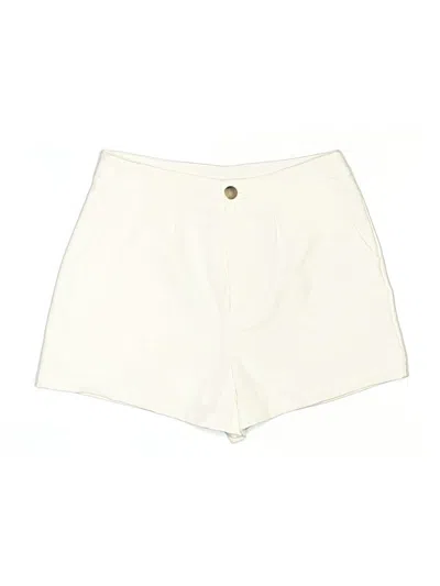 Pre-owned Shein Shorts In Ivory