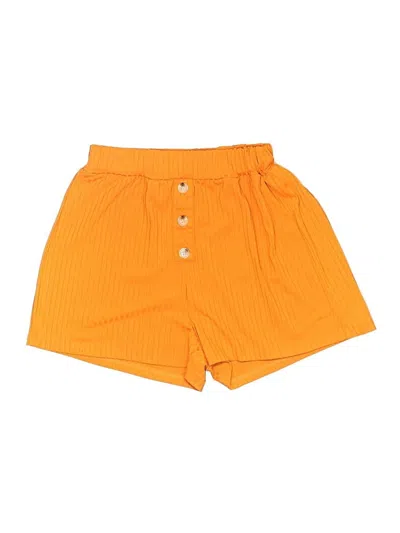 Pre-owned Shein Shorts In Orange