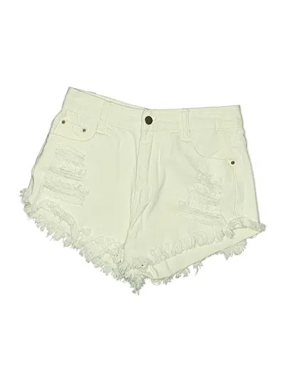 Pre-owned Shein Shorts In White