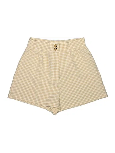 Pre-owned Shein Shorts In Yellow